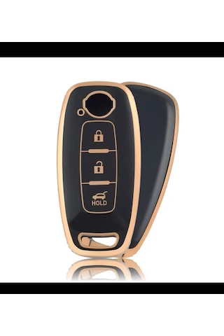 Nıssan Qashqaı X-traıl Juke Anahtar Kılıfı Yeni Kasa Uyumlu 2023 Ve Üzeri Siyah