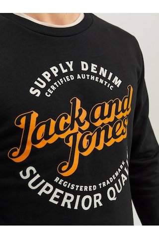 Jack & Jones Erkek Bisiklet Yaka Sweatshirt - 12236177 001