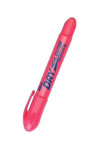 Hldpink Dry Highlighter Jel Fosforlu Kalem, Pembe Çok Renkli