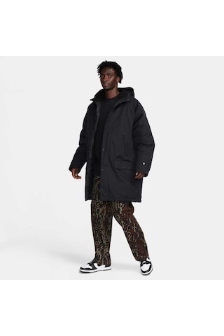 Nike Life Filled Parka Erkek Mont Fb7587-010 Siyah