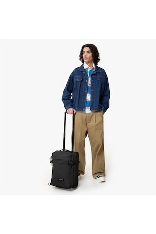 Eastpak Strapson Xxs Siyah Kabin Boy Tekerlekli Valiz Ek0a5bım008 Siyah