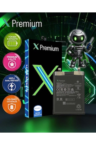 Xpremium Xiaomi Mi 12t Bm5j Batarya 5000 Mah Süper Yüksek Kapasiteli Güçlendirilmiş Pil