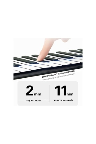 Taşınabilir Piyano 88 Tuş Dijital 128 Ritim,mıdı,usb, Eğitim Performans Desteği Dahili Hoparlör