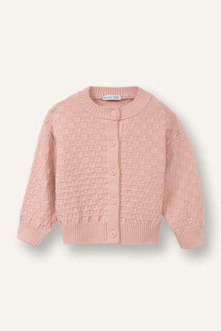 Defacto Bisiklet Yaka Hırka Kız Bebek H1268a526sppn190 Pembe-pn190