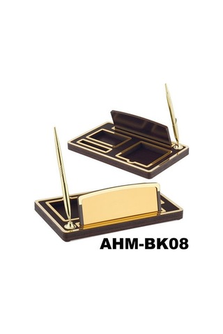 Ahşap Masa İsimliği Tek Kalemli Bk08