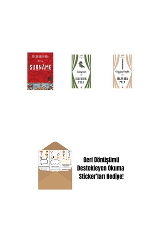Surnâme - Bir Osmanlı Mâcerası + Süleyman Ciltli + Neyzen Tevfik Ciltli + Okuma Sticker'ları