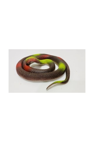 Yılan Sürüngen Hayvan Modeli Zehirli Kobra Yılanı 33 Cm Yumuşak Soft Doku