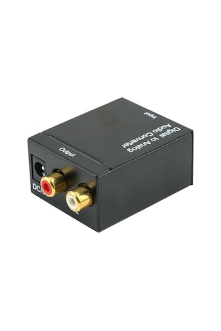Dijital To Analog Optik Tos Ses Dönüştürücü Rca Çevirici Adaptor