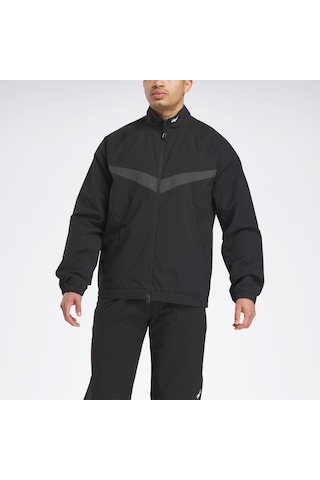 Reebok Rbk.b Tracktop Siyah Unisex Eşofman Üstü 000000000102343585 Siyah-grı-beyaz