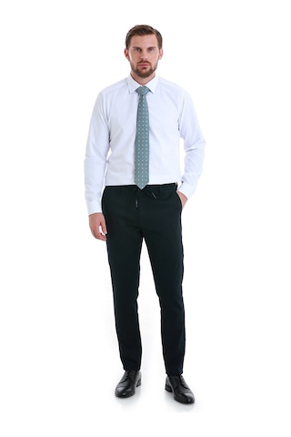 Hatemoğlu Beyaz Slim Fit Düz Slim Yaka Pamuklu Uzun Kollu Gömlek 30139 4111993