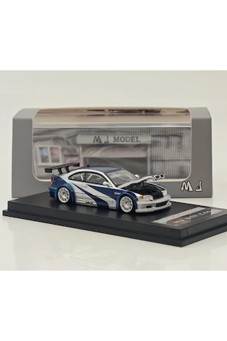 Mj Model 1/64 Bmw M3 Gtr E46 Need For Speed Most Wanted Pleksi