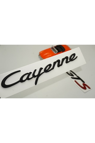 Porsche Cayenne Gts Bagaj 3M 3D Abs Yazı Logo Amblem Seti (549178716)