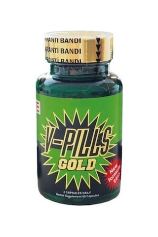 V-Pills Gold Bitkisel Kapsül