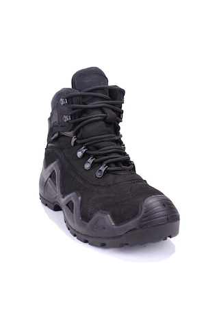 Hammer Jack Leopard 100023015 Siyah Ortopedik Outdoor Waterproof Erkek Deri Bot 001