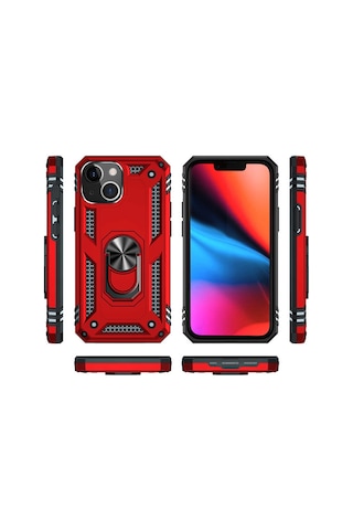 Apple Uyumlu iPhone 13 Mini Kılıf Zore Vega Kapak Mavi