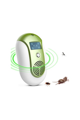 Hallow E21818GR-EU Ultrasonik Haşere Kovucu Yeşil