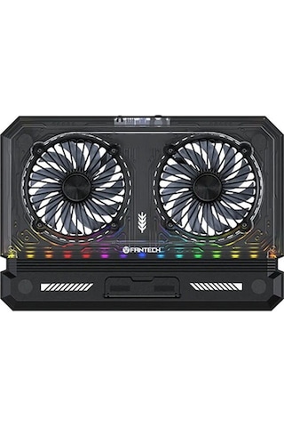 Nc21 Rgb 2 Fanlı 8 Kademeli Yükseklik Ayarı Notebook Soğutucu Stand