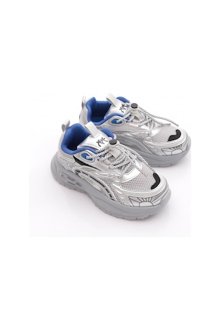 Marco Kids 05-26y502 Çocuk Filet Spor Ayakkabı Gümüş