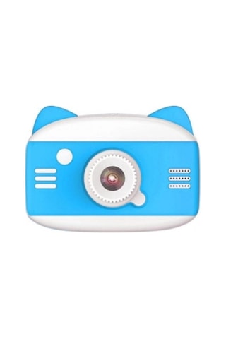 X900 Dijital Çocuk Fotoğraf Makinesi Selfie Kamera 3.5 İnç Dijital Çocuk Kamerası 1080p Mavi Najmaddin