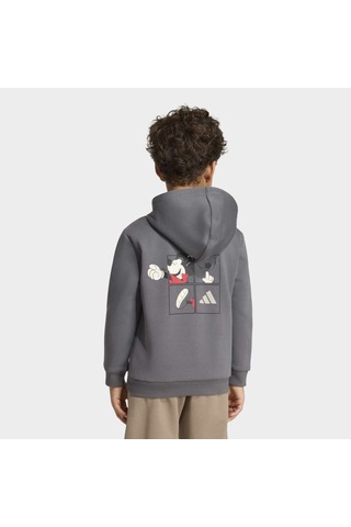 Adidas Mickey Mouse Future Icons Çocuk Gri Ceket Kg6124