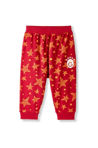 Gsstore Galatasaray Bebek Yeni Yıl Pijama Takımı B252298 Sarı - Kırmızı