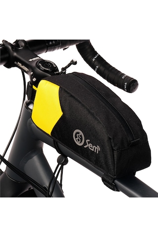 Semçanta - Bikepacking Kadro Üstü Çanta - Sarı