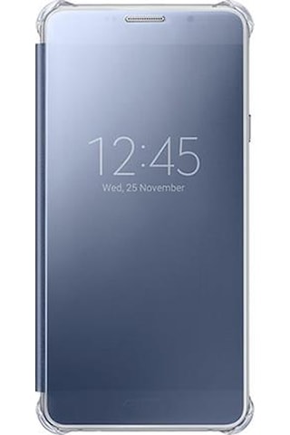 Galaxy A7 2016 A710f İle Uyumlu Clear View Cover Siyah Ef-za710cbegww Siyah