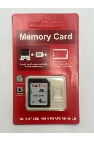 4 Gb Sd Kart 4 Gb Fotoğraf Makinası Hafıza Kartı