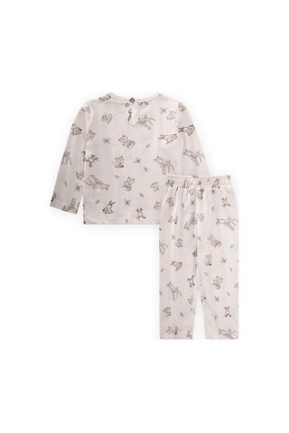 Pijama Takım 1-5 Yaş Ekru Ekru