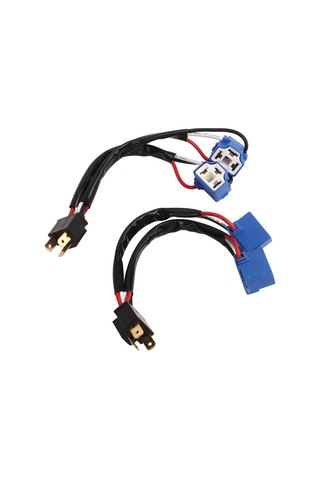 Youtek 2 Adet H4/9003 Kablolu Bağlantı Adaptörü - Truck Ve Pickup Led Farları İçin Y Şekilli Çevirme Kablosu