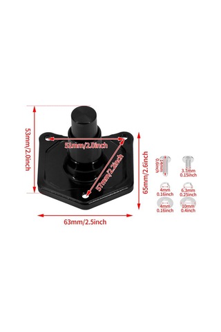 Harley Motosiklet Modifikasyonu Marş Anahtarı Solenoid Valf Kapağı İçin Siyah Siyah