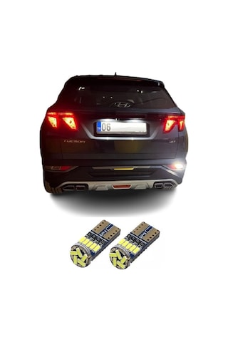 Yeni Hyundaı Tucson Uyumlu Led Plaka Ampulü T10 W5w