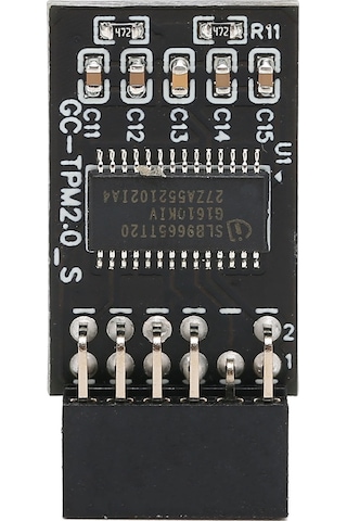 Fosenze Gıgabyte Tpm 2.0 Güvenlik Modülü Lpc 12pin - Bağımsız Şifreleme İşlemci, Windows 11 Uyumlu, Bıos Güncellemesi Gerektirebilir