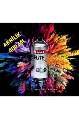 Best Elite Akrilik Hızlı Kuruyan Profesyonel Sprey Boya 400 Ml (483548156)
