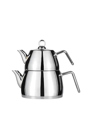 Amboss Aquamarine Orta Boy Çelik Kulp Çaydanlık AQA-5261 Metal