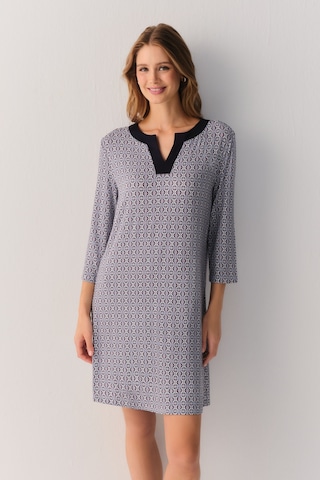 Suwen Modern Chic Günlük Elbise Sh27405613d348 Mavi