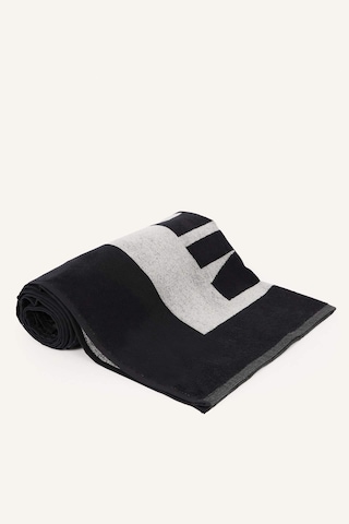 Defacto Pamuklu Plaj Havlusu W8339az26smbk23 Siyah-bk23