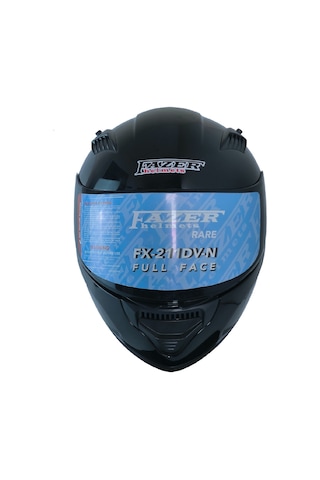 Fazer Ece 22.R06 Double Vizörlü Full Face Motor Kaskı Sİyah