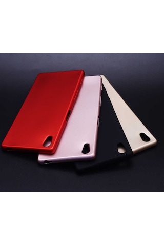 Sony Xperia Z5 Kılıf Zore Premier Silikon Kapak Rose Gold