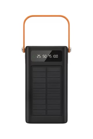 Güneş Enerjili Taşınabilir Powerbank Yüksek Kapasiteli Hızlı Şarj Özellikli Belirtilmemiş