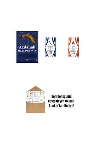 Azdahak + Jennifer In Düğünü Ciltli + Aşk Bir Zamanlar Ciltli + Okuma Sticker'ları