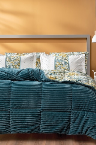 Yataş Bedding Diamond Çift Kişilik Triola Set - Yeşil