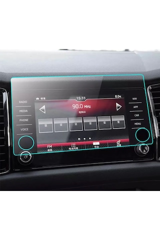 Skoda Kodiaq 8 Inç Navigasyon Uyumlu Ekran Koruyucu