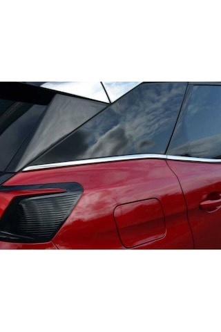 Peugeot 3008 Krom Cam Alt Çıtası 2016-2024 8 Parça