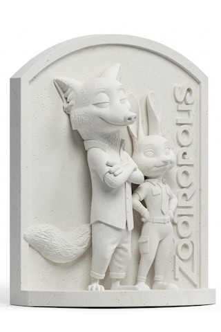 Zootropolis 15 Cm Taş Biblo Çocuk Boyama Etkinliği