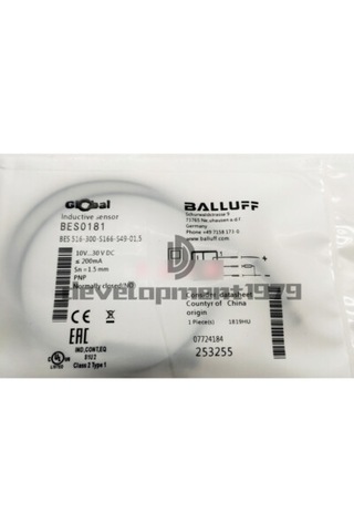 Balluff Bes0181 Bes 516-300-s166-s49-01,5 - Endüktif Yakınlık Anahtarları 1