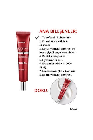 Medipeel Phyto Exosome Pdrn Lifting Shot Göz Kremi 40 Ml Kırışıklık Karşıtı & Sıkılaştırıcı
