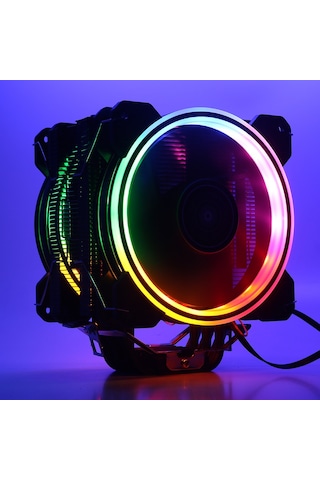 Dark Freezer X128. 2X12Cm Frgb Led'Li. Intel & Amd Uyumlu