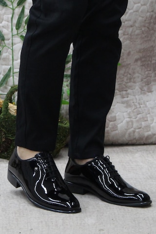 Pierre Cardin 7059 Siyah Rugan Damat Ayakkabısı Takım Ayakkabısı Erkek Ayakkabı Siyah