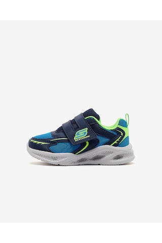 Skechers Meteor-lıghts Küçük Erkek Çocuk Mavi Işıklı Spor Ayakkabı 401498n Nvlm Mavi